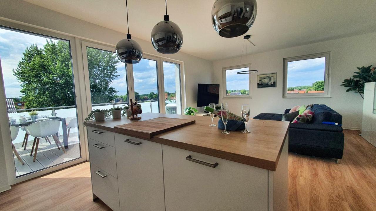 Penthouse Mit Whirlpool Im Herzen Von Niedersachsen Burgwedel  Esterno foto