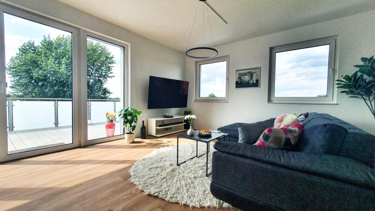 Penthouse Mit Whirlpool Im Herzen Von Niedersachsen Burgwedel  Esterno foto
