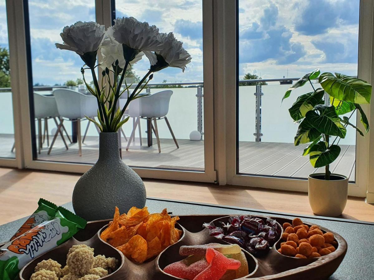Penthouse Mit Whirlpool Im Herzen Von Niedersachsen Burgwedel  Esterno foto